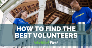 How to find the best volunteers