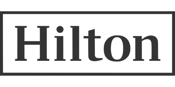 Hilton Logo - Greyscaled