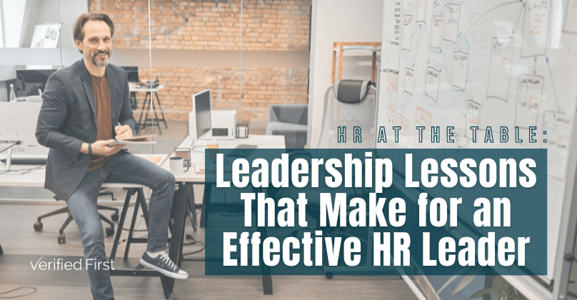 Leadership Lessons That Make for an Effective HR Leader