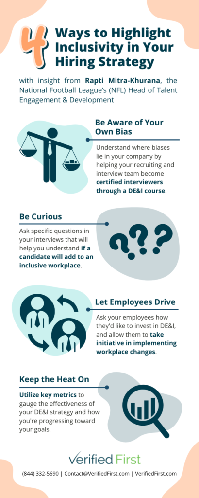 4 Ways to Highlight Inclusivity in Your Hiring Strategy Infographic