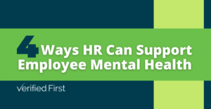 Employee Mental Health HR Infographic