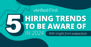 5 Hiring Trends to Be Aware Of In 2024 with insight from swipeclock