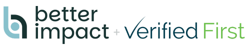 Better Impact and Verified First Logos