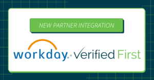 New Integration: Workday and Verified First
